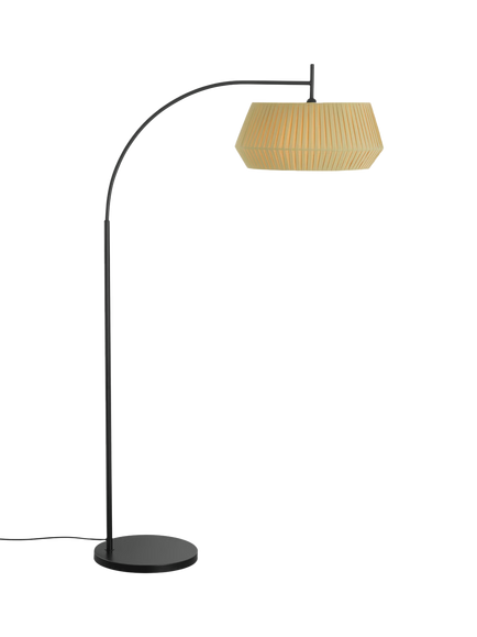 Nordlux Dicte Floor Lamp, Black/Beige, Black/Beige