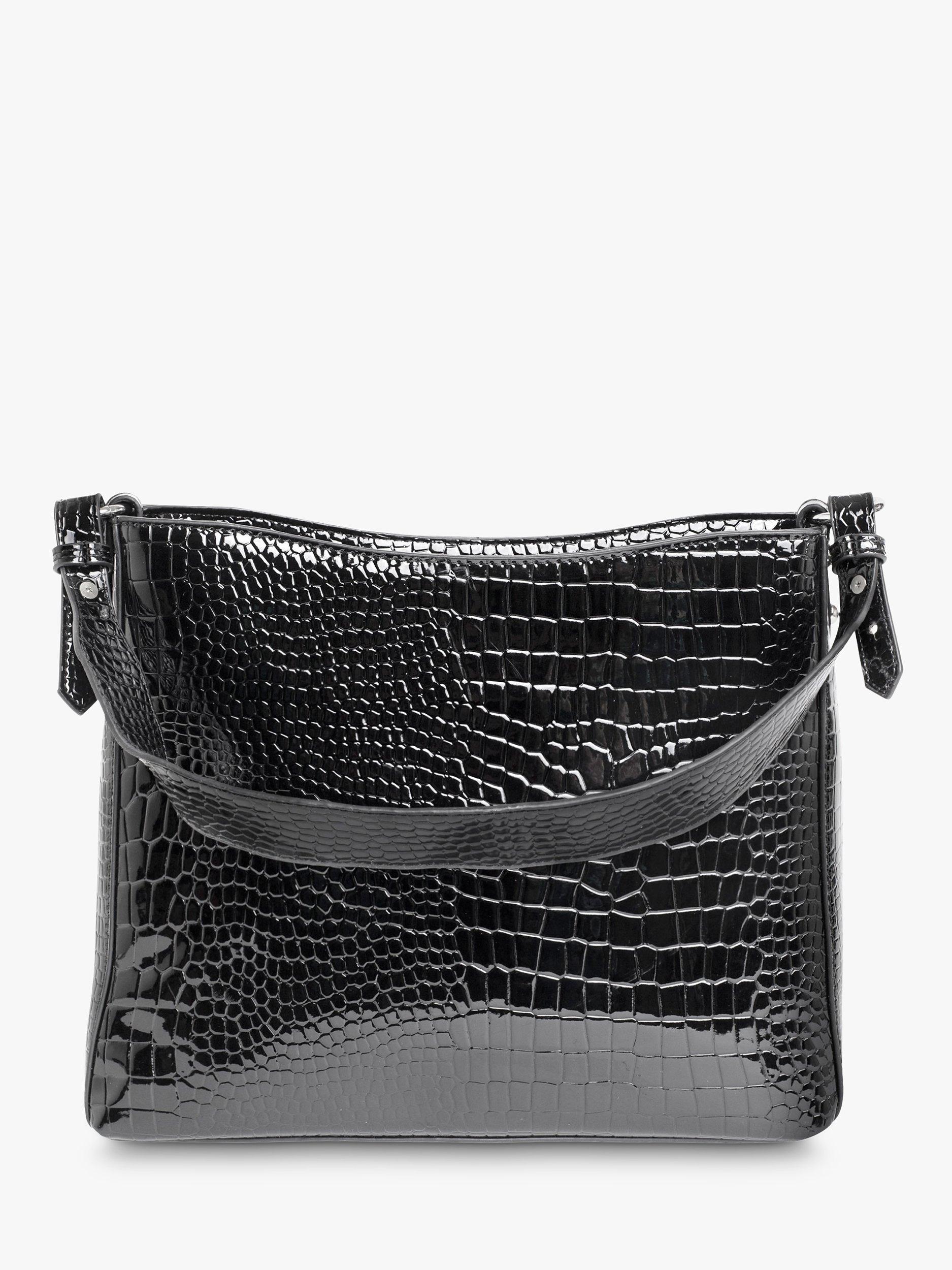 HVISK Amble Trace Shoulder Bag, Black