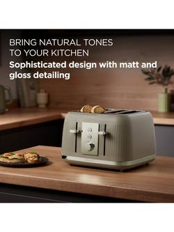 Kenwood TFP30 4 Slice Toaster, Green - view 2, Green