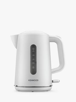 Kenwood ZJP05 Abbey Lux Kettle, 1.7L, White, White