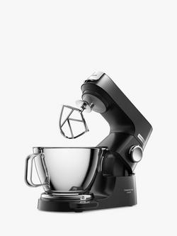 Kenwood Autograph Chef Baker KVC85.004BK Kitchen Machine Food Mixer, Black, Black