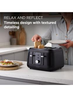 Kenwood Dawn 4 Slice Toaster - view 2, Black