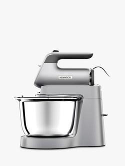 Kenwood Chefette Stand & Hand Mixer, Silver, Silver