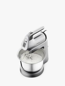 Kenwood Chefette Stand & Hand Mixer, Silver - view 2, Silver