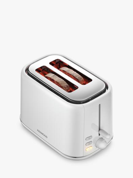 Kenwood Abbey Lux 2 Slice Toaster, White - view 2, White