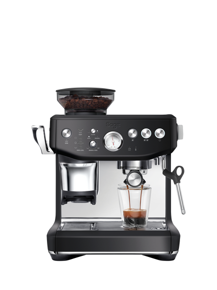 Sage Barista Express Impress Bean to Cup Coffee Machine, Black Truffle