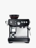 Sage the Barista Express™ Impress Luxe Coffee Machine, Black Truffle