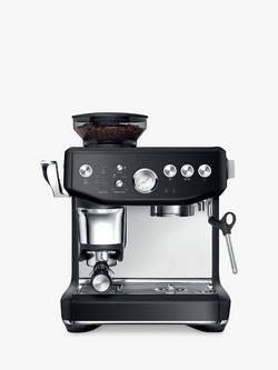 Sage the Barista Express™ Impress Luxe Coffee Machine - view 2, Black Truffle