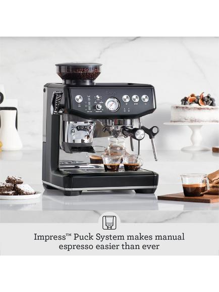 Sage Barista Express Impress Bean to Cup Coffee Machine - view 2, Black Truffle