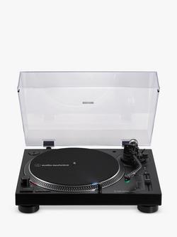 Audio-Technica AT-LP120XBT-USB Bluetooth USB Conversion Turntable, Black, Black