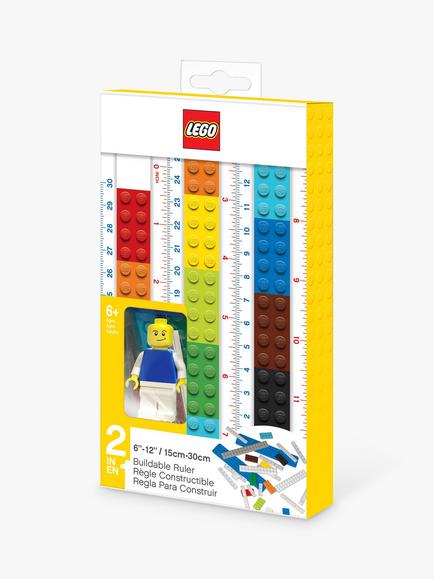 LEGO Buildable Ruler, Multi, Multi