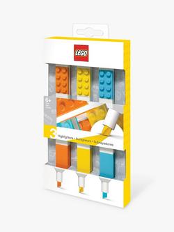 LEGO Coloured Highlighters, Set of 3, Multi