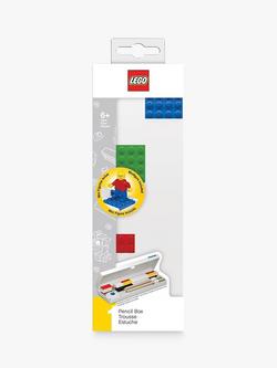 LEGO Hardcover Pencil Case, White, Multi