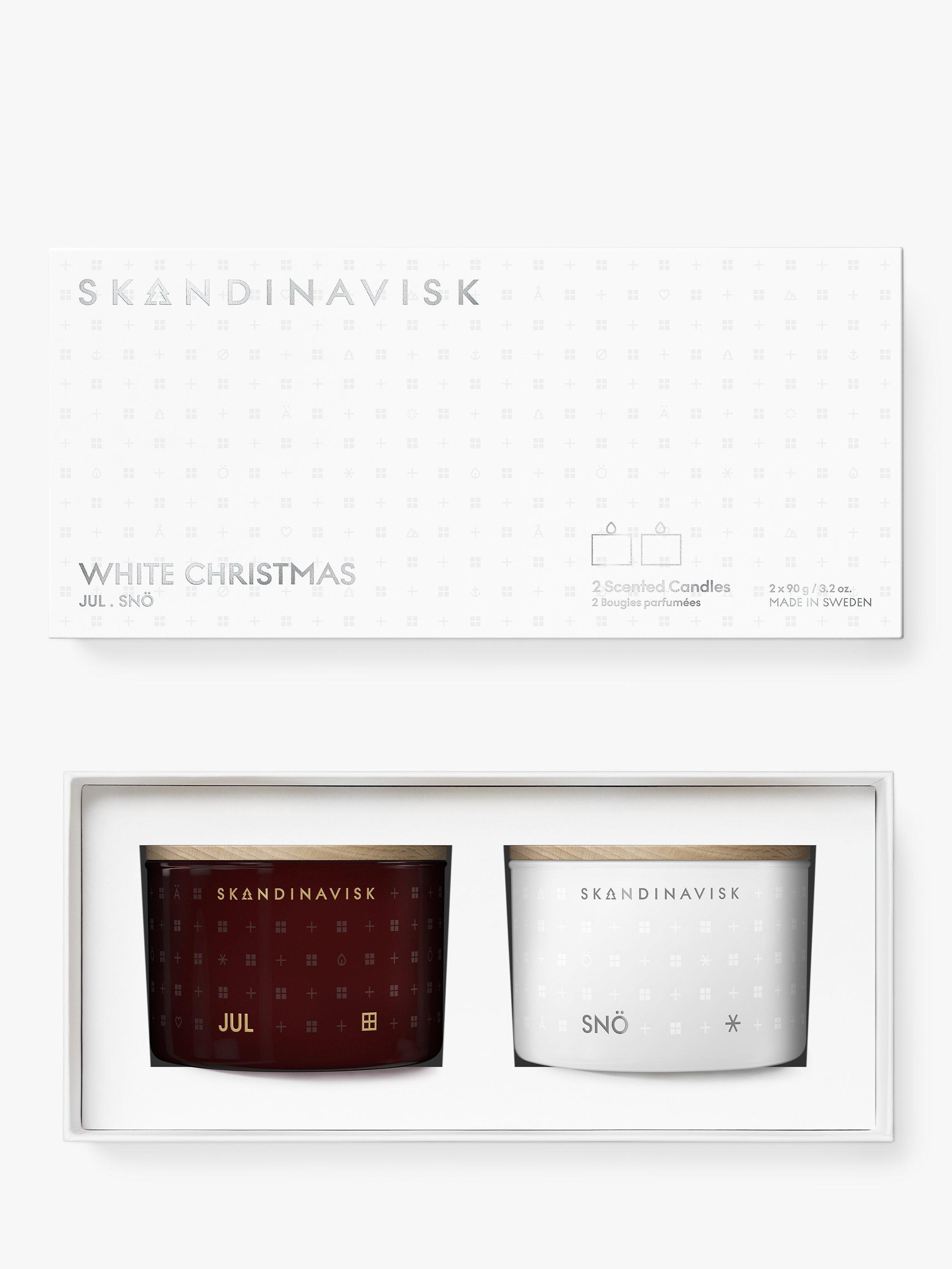 SKANDINAVISK White Christmas Scented Candle Gift Set