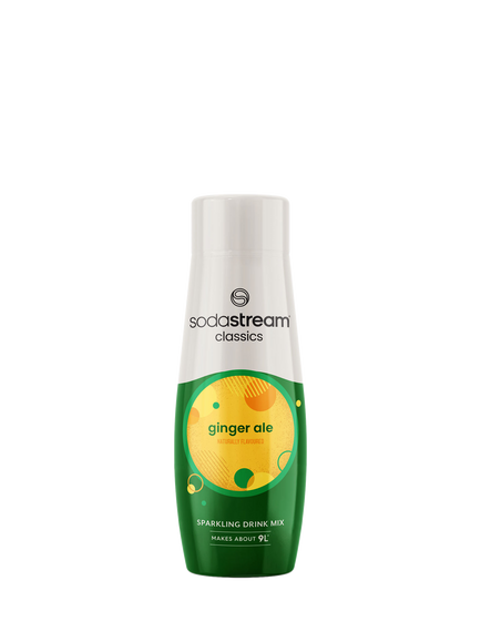 SodaStream Classics Ginger Ale Sparkling Drink Mix, 440ml, Green