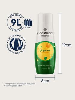 SodaStream Classics Ginger Ale Sparkling Drink Mix, 440ml - view 2, Green