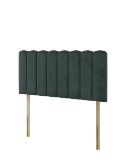 Sealy Shard Upholstered Strutted Headboard, Single, Ocean