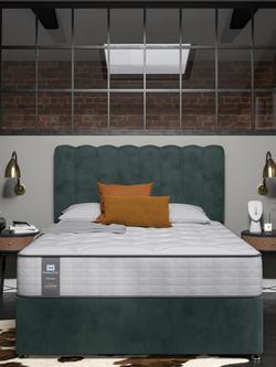 Sealy Shard Upholstered Strutted Headboard, Single - view 2, Ocean