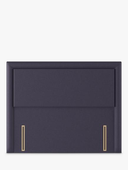 Sealy Beetham Full Height Upholstered Headboard, Super King Size, Midnight