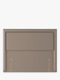 Sealy Beetham Full Height Upholstered Headboard, Super King Size, Latte