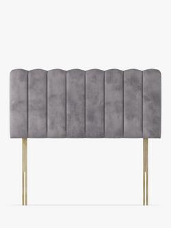 Sealy Shard Upholstered Strutted Headboard, Super King Size, Armour