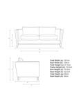 John Lewis Trim Large 3 Seater Sofa