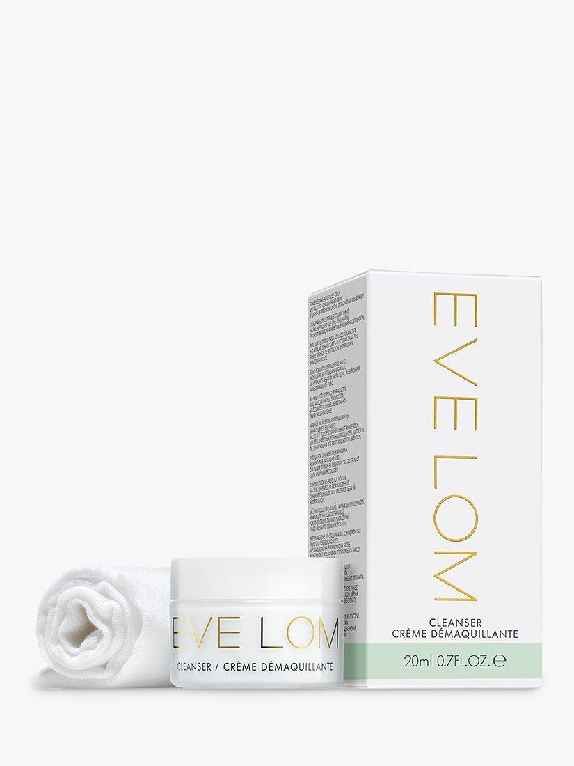 Product image 1 of 4, which shows EVE LOM Travel Size Cloth & Cleanser, 20ml