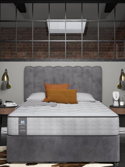 Sealy Posturepedic Nurture Mattress, Firmer Tension, King Size - view 2, White