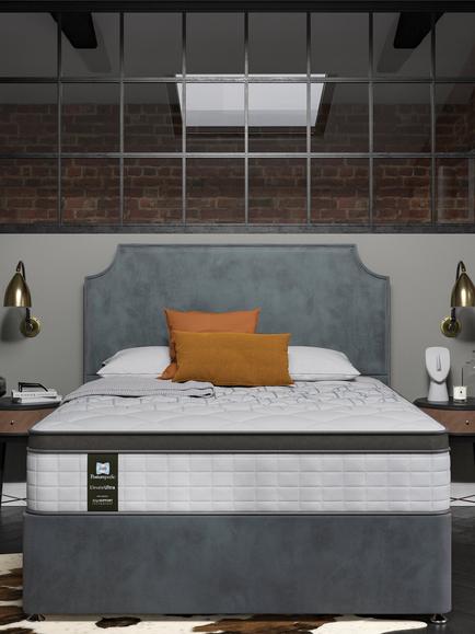 Sealy Posturepedic Evolve Mattress, Regular Tension, King Size - view 2, White