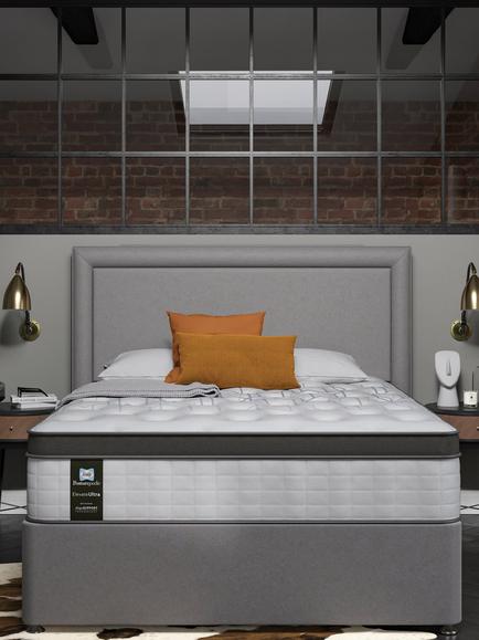 Sealy Posturepedic Adapt Plush Mattress, Regular/Softer Tension, Double - view 2, White