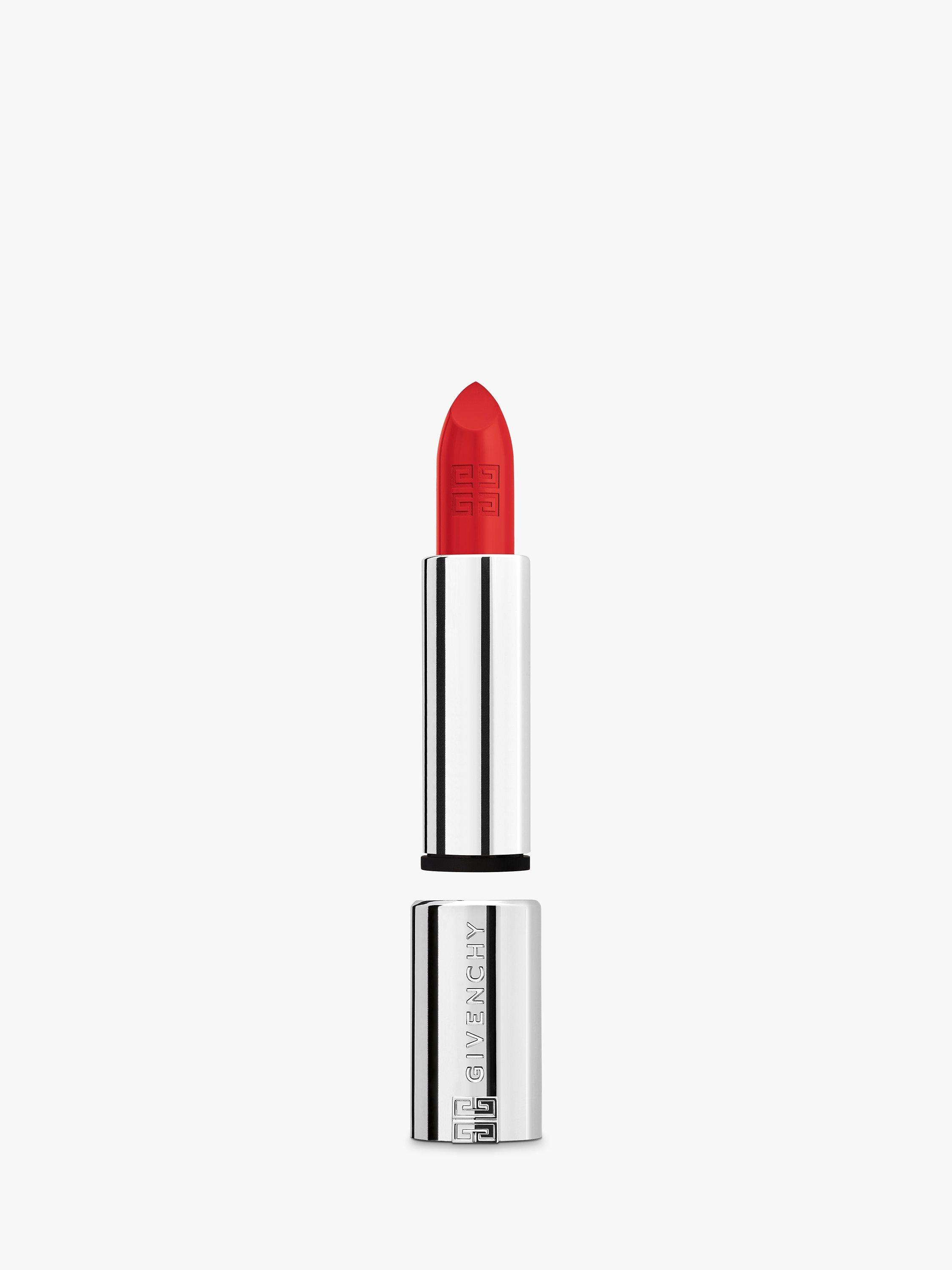 Product image 4 of 7, which shows Givenchy Le Rouge Interdit Intense Silk Lipstick, N306 Carmin Escarpin