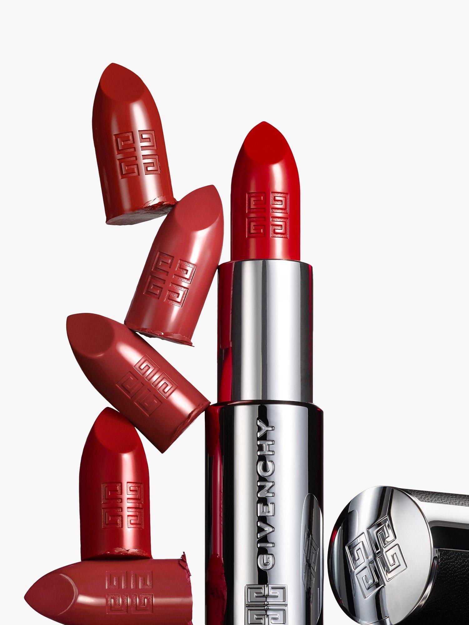 Product image 7 of 7, which shows Givenchy Le Rouge Interdit Intense Silk Lipstick, N306 Carmin Escarpin