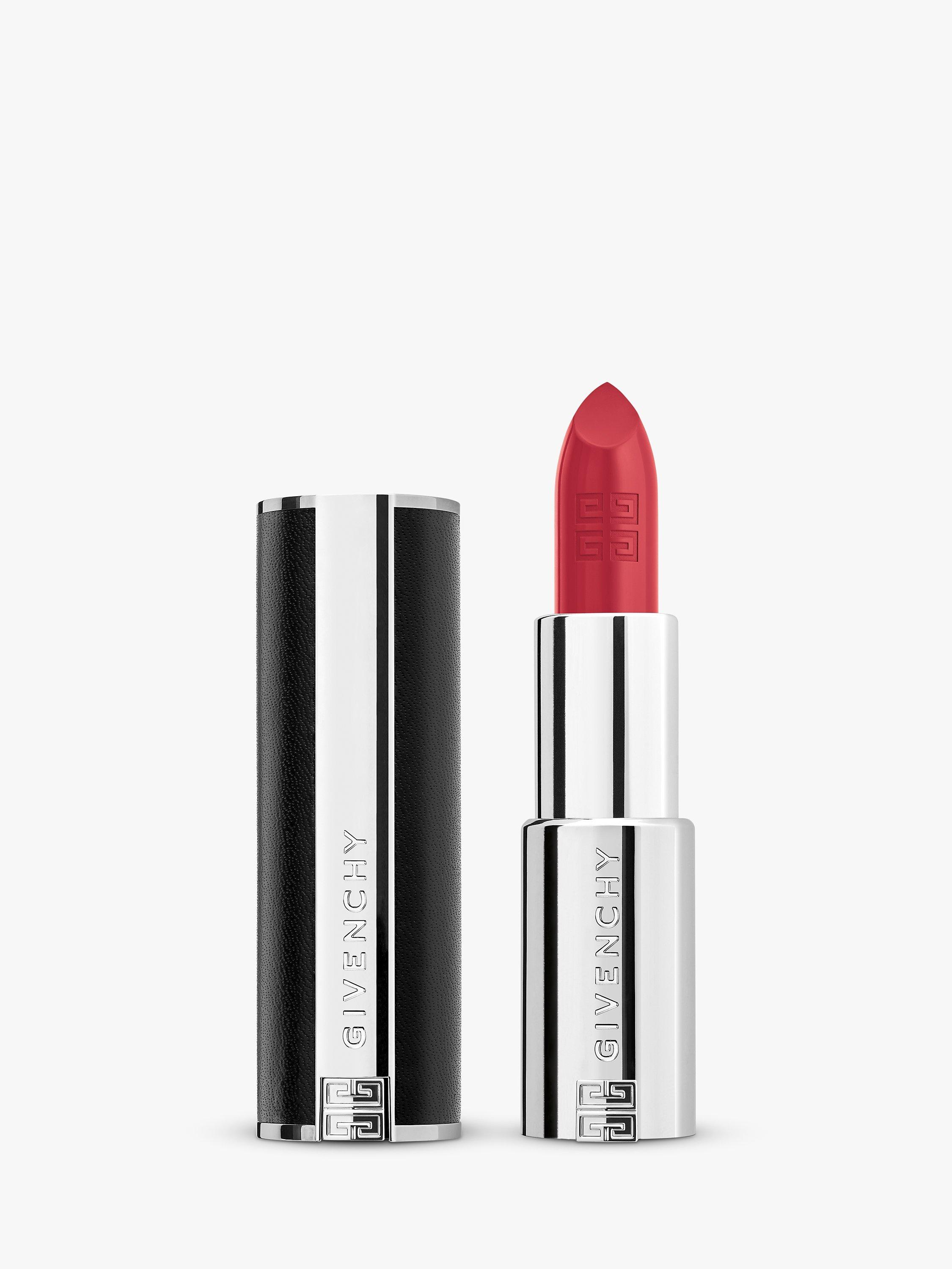 Product image 1 of 7, which shows Givenchy Le Rouge Interdit Intense Silk Lipstick, N227 Rouge Infusé