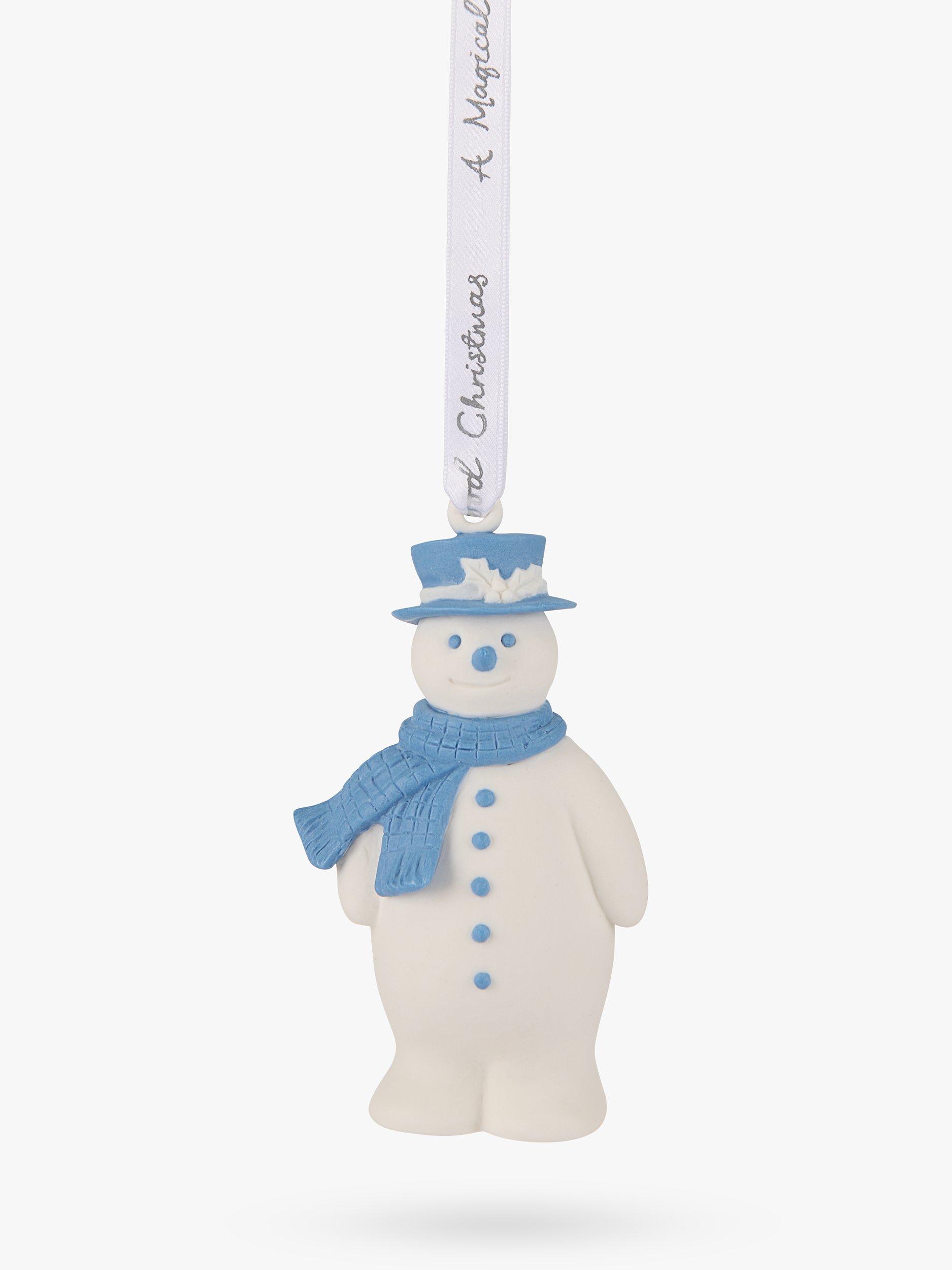 Wedgwood Snowman Christmas Tree Decoration