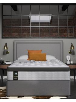 Sealy Divan Base, Double - view 2, Silver Fox