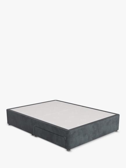 Sealy 2 Drawer Divan Base, Single, Ocean