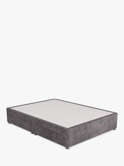 Sealy 4 Drawer Divan Base, King Size, Armour