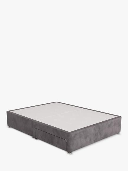 Sealy 2 Drawer Divan Base, King Size, Armour