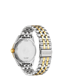 Citizen AW1594-89X Men's Eco-Drive Date Bracelet Strap Watch, Multi/Green - view 2, Multi/Green