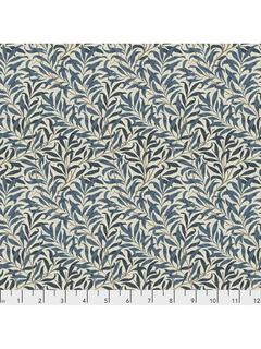 Morris & Co. Willow Boughs Woven Fabric, Navy