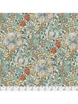 Morris & Co. Golden Lily Woven Fabric, Autumn, Autumn