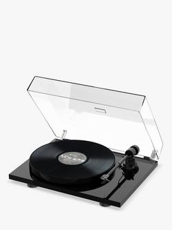 Pro-Ject E1 Phono Turntable - view 2, Black