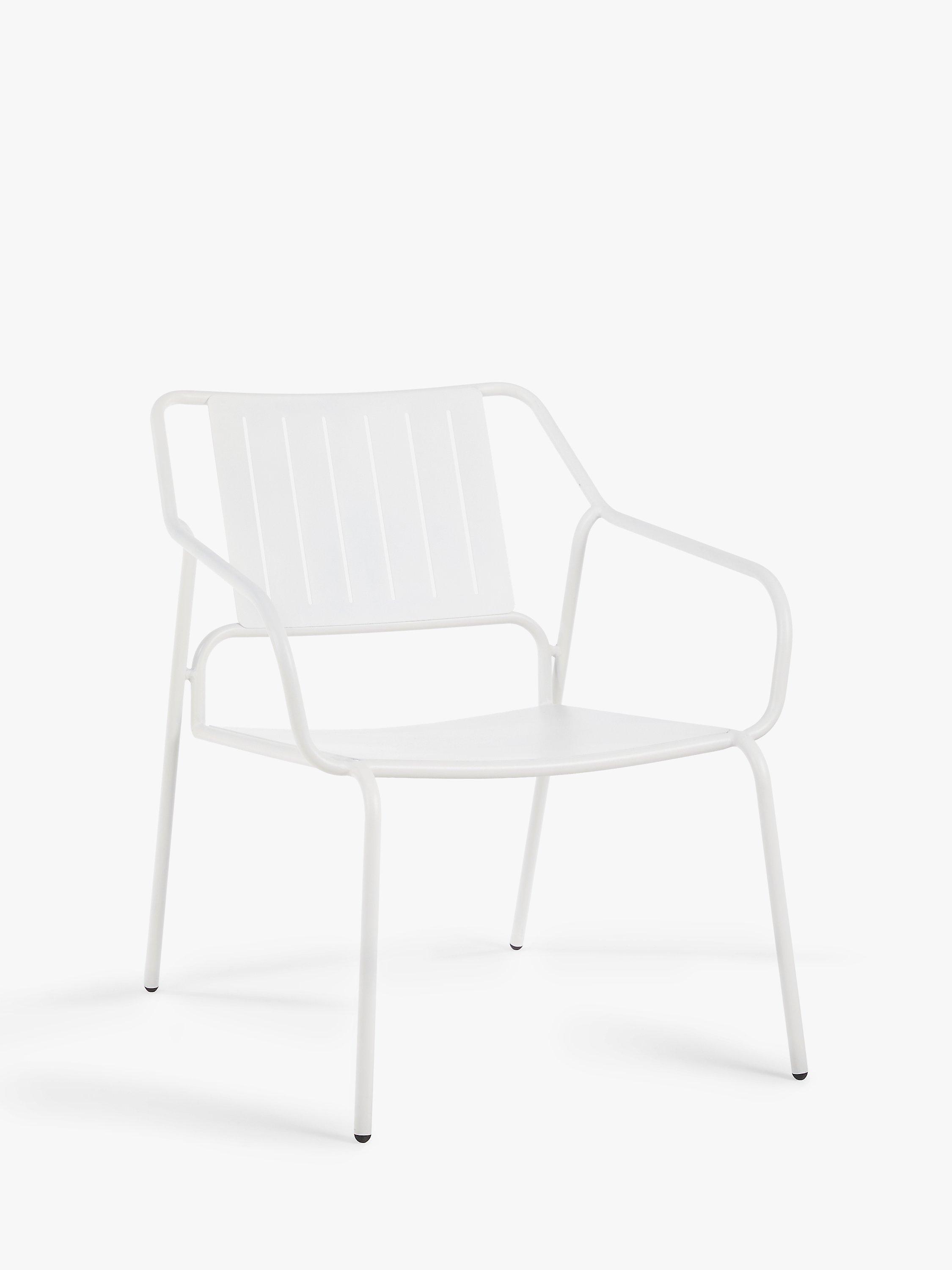 John Lewis ANYDAY Metal Garden Lounge Chair