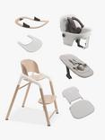 Bugaboo Giraffe Highchair & Accessories All in Bundle, Natural/ White