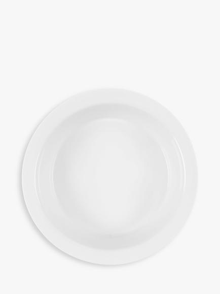 John Lewis Porcelain Round Individual Pie Oven Dish, Pack of 2, 12.5cm, White - view 2, 