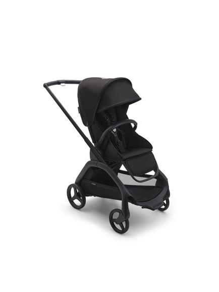 Bugaboo Dragonfly Pushchair, Carrycot & Accessories Essential Bundle, Midnight Black - view 2, 