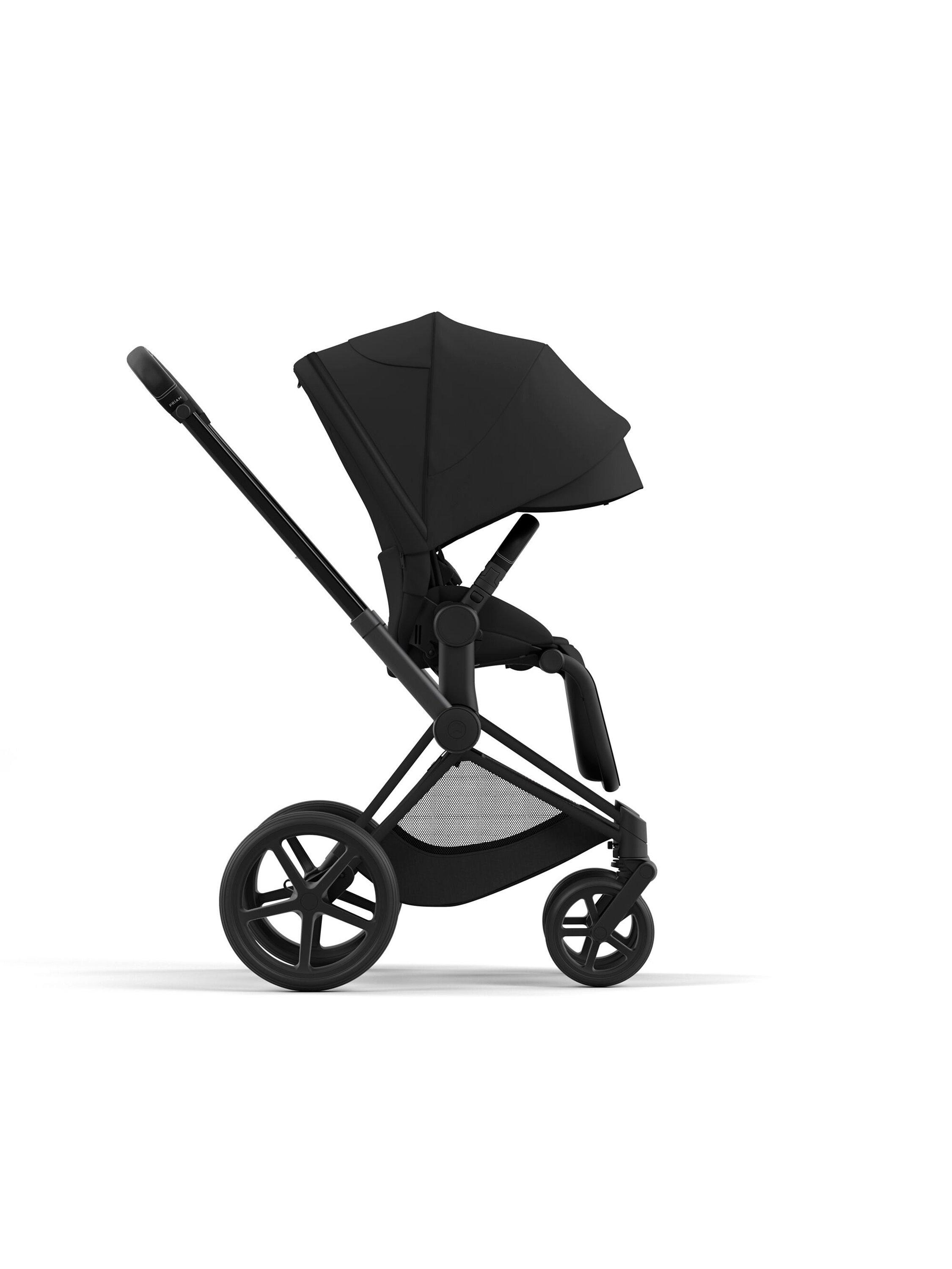 Cybex Priam Pushchair Chassis & Seat Pack Bundle, Black