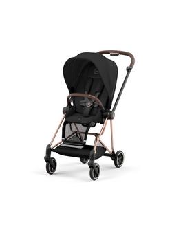 Cybex Mios Pushchair Chassis & Seat Pack Bundle, Rose Gold/ Matte Black, 