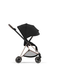 Cybex Mios Pushchair Chassis & Seat Pack Bundle, Rose Gold/ Matte Black - view 2, 