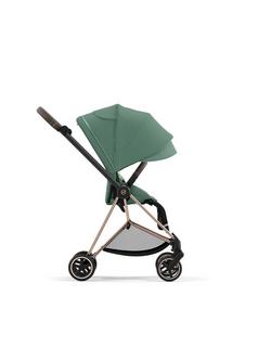 Cybex Mios Pushchair Chassis & Seat Pack Bundle, Rose Gold/ Leaf Green - view 2, 